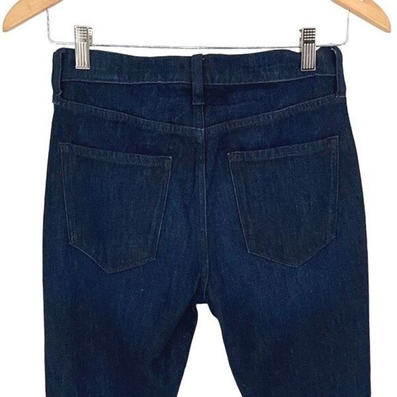 Banana Republic Womens High Rise Skinny Denim Jeans Dark Wash Blue Size 27 - Picture 8 of 14